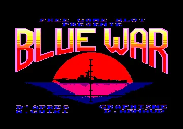 Blue-War (1987)(First Game Blot) screen shot title